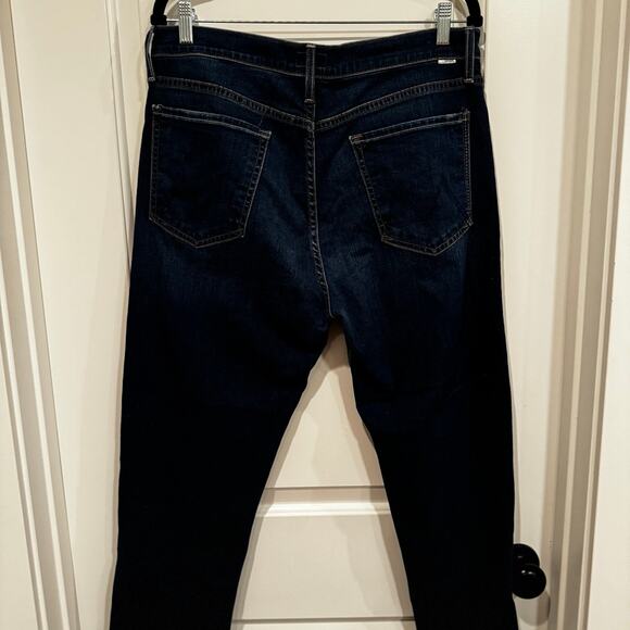 MOTHER Denim The Tomcat Snipped in the Bud dark denim women size 34 - Picture 2 of 9